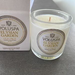 VOLUSPA ELYSIAN GARDEN CANDLE 3 oz Brand New